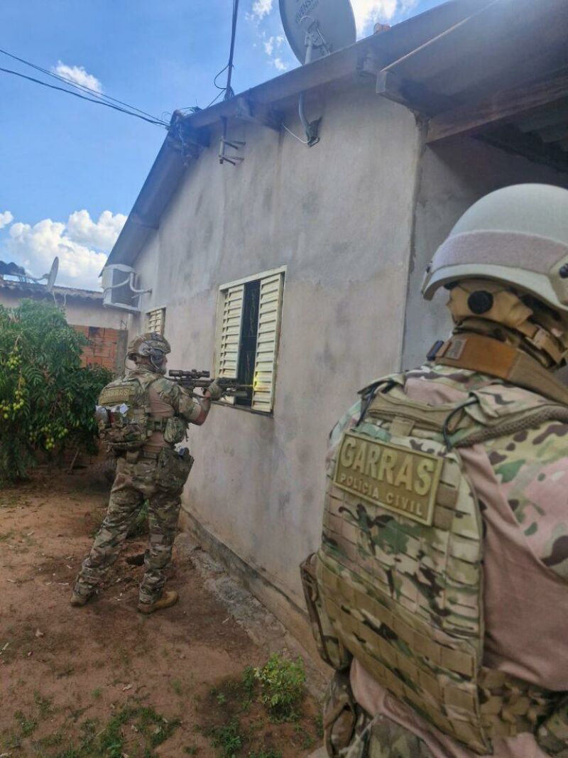 Imagem ilustrativa da matéria Sete são presos após homicídio brutal com 32 facadas ligado a facção criminosa; 5 em Pedro Gomes